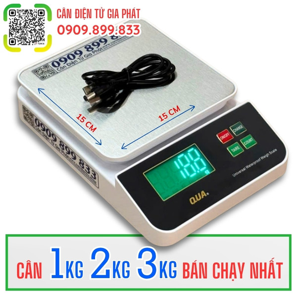 Cân điện tử 1kg - Cân tiểu ly 100kg - Cân Gia Phát