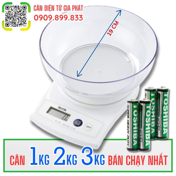 Cân điện tử 1kg - cân tiểu ly 1kg - Cân Điện Tử Gia Phát