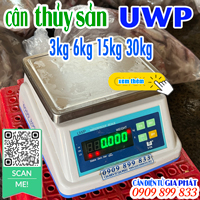 Cân thuỷ sản UTE UWP 
3kg 6kg 15kg 30kg