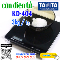 Cân điện tử Tanita KD-404
3kg