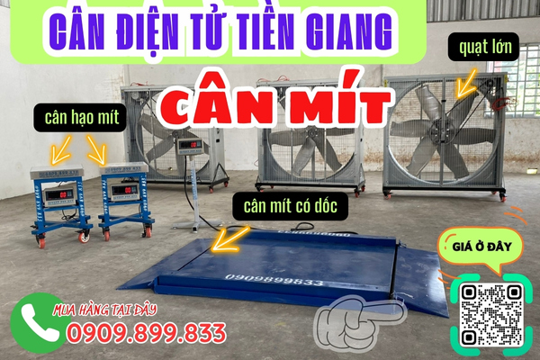 Cân điện tử Tiền Giang, nơi bán cân chính hãng, giá rẻ và uy tín!