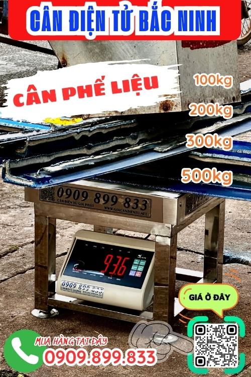 Cân điện tử ở Bắc Ninh - cân điện tử cân phế liệu 200kg 300kg 500kg