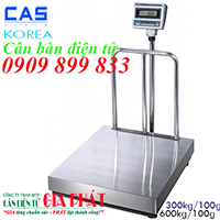 Cân điện tử Cas DBI/SPS 300kg 600kg, cân bàn điện tử Cas Korea