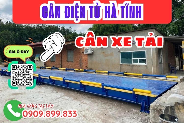 Cân điện tử Hà Tĩnh - trạm cân xe tải 40 tấn 60 tấn 80 tấn 100 tấn 120 tấn
