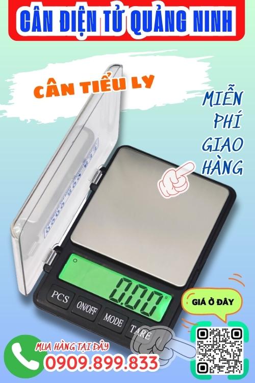 Cân điện tử Quảng Ninh - cân tiểu ly 100g 200g 300g 500g