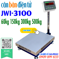 Cân bàn điện tử JWI-3100 60kg 150kg 300kg 500kg