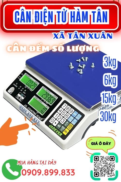 Cân điện tử ở Tân Xuân Hàm Tân Bình Thuận - cân đếm số lượng 3kg 6kg 15kg 30kg