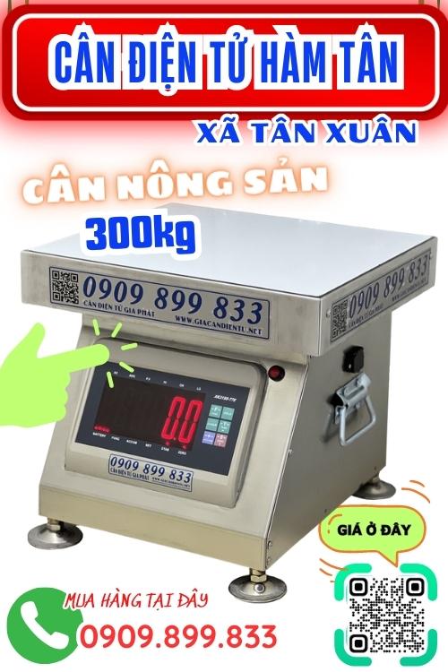Cân điện tử ở Tân Xuân Hàm Tân Bình Thuận - cân nông sản 100kg 200kg 300kg