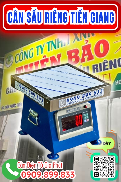 Cân điện tử cân sầu riêng 100kg 200kg 300kg Tiền Giang - vựa Thiên Bảo
