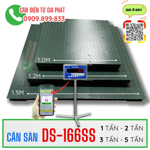 Cân điện tử DS-166SS 1 tấn 2 tấn 3 tấn 5 tấn 10 tấn