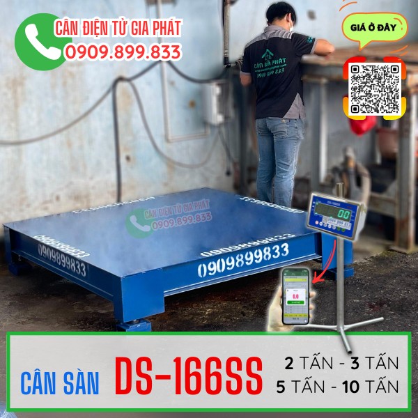 Cân điện tử DS-166SS 2 tấn 3 tấn 5 tấn 10 tấn