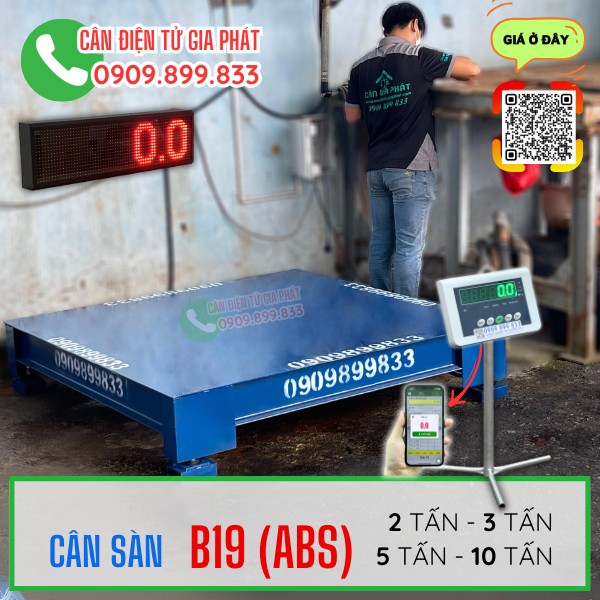 Cân điện tử B19 2 tấn 3 tấn 5 tấn 10 tấn