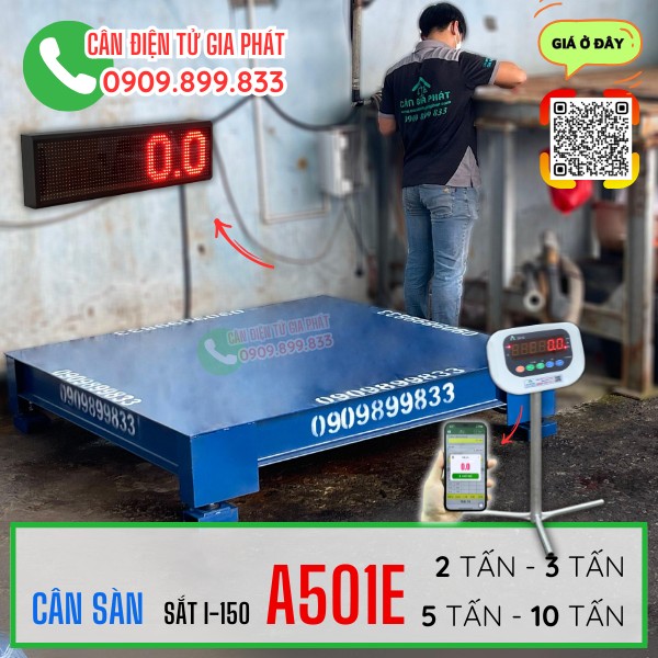 Cân điện tử A501E 2 tấn 3 tấn 5 tấn 10 tấn