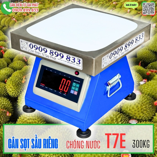 Cân sọt sẩu riêng XK3190-T7E 300kg chống nước