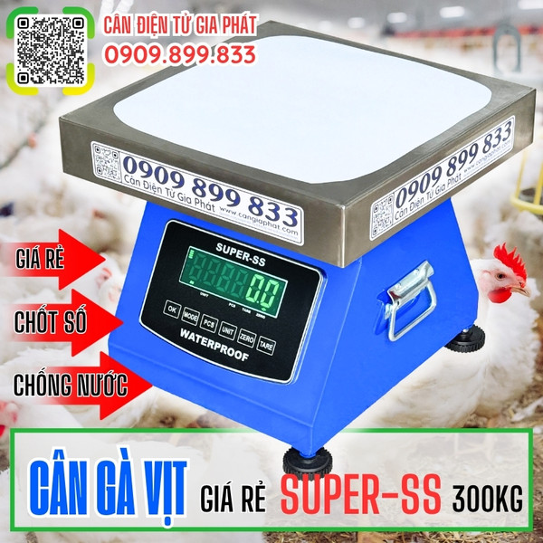 Cân điện tử cân gà vịt 100kg 200kg 300kg Cân Gia Phát