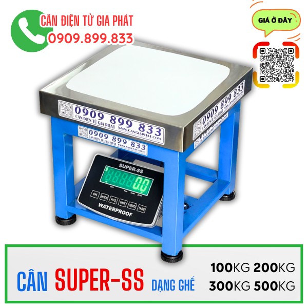 Cân điện tử Super-SS 100kg 200kg 300kg 500kg cân cà phê tiêu điều