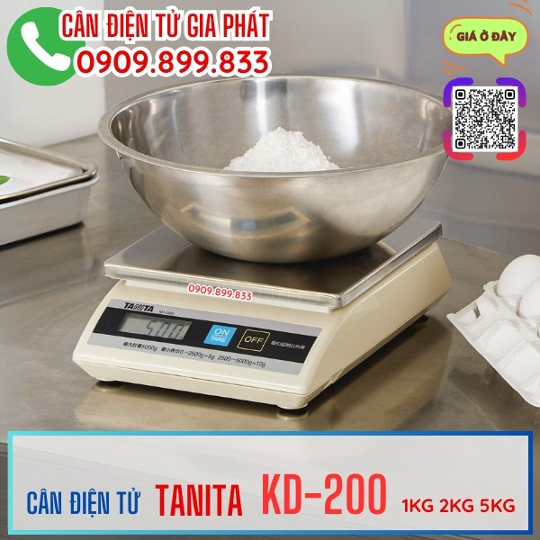 Cân điện tử Tanita KD-200 1kg 2kg 5kg