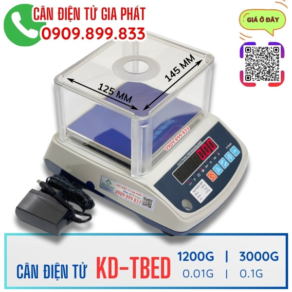 Cân điện tử KD-TBED 1200g 3000g