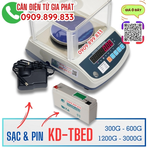 Cân điện tử KD-TBED 300g 600g 1200g 3000g