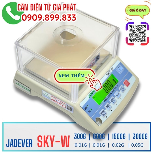 Cân điện tử Jadever SKY-W