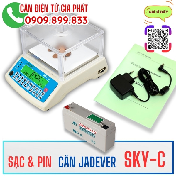 Cân điện tử Jadever SKY-C đếm số lượng 300g 600g 1500g 3000g