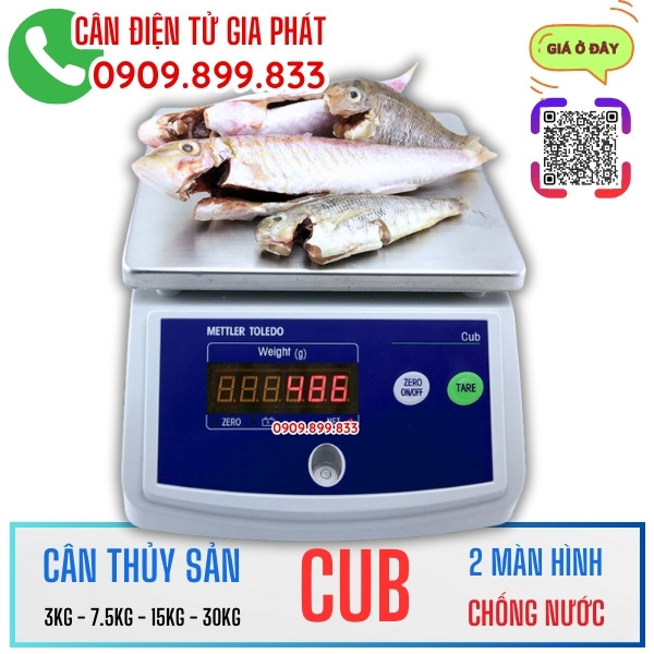 Cân điện tử CUB cân cá 3kg 7.5kg 15kg 30kg