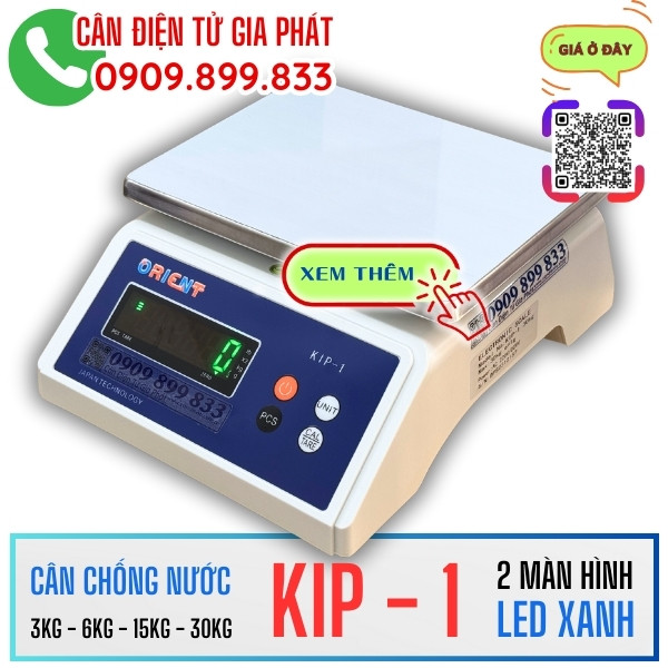 Cân chống nước KIP-1 (số xanh)