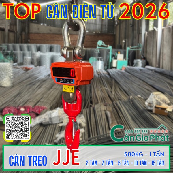 Cân treo điện tử 1 tấn 2 tấn 3 tấn 5 tấn 10 tấn năm 2026