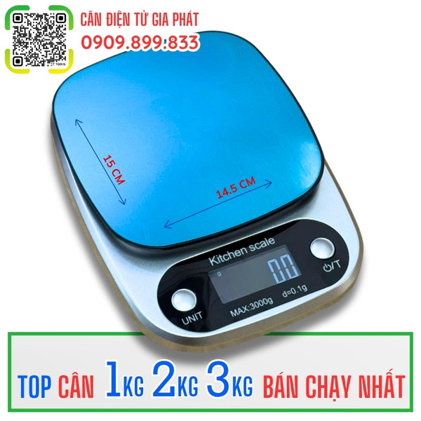 Cân điện tử 2kg - cân 2kg - Cân Điện Tử Gia Phát