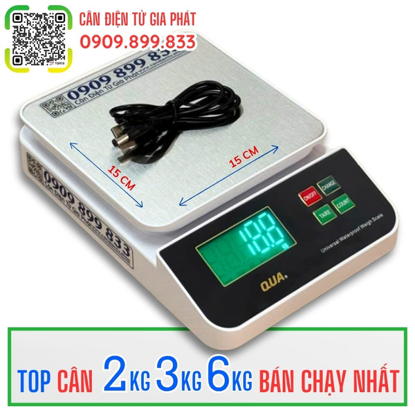 Cân điện tử 2kg - cân 2kg - Cân Điện Tử Gia Phát