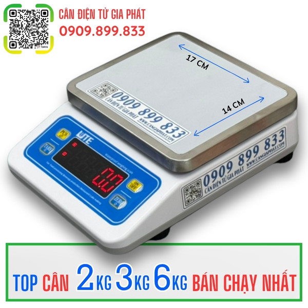 Cân điện tử 2kg - cân 2kg - Cân Điện Tử Gia Phát