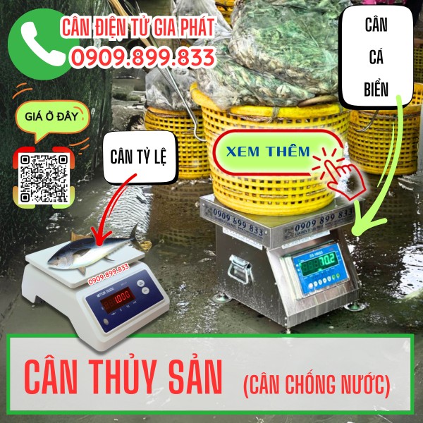 Cân thủy sản