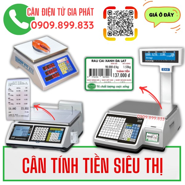 Cân điện tử tính tiền siêu thị 15kg 30kg 40kg 60kg