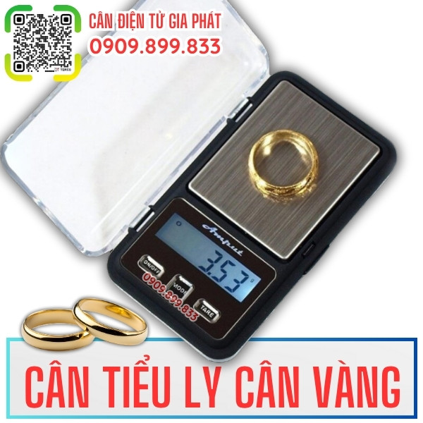 Cân tiểu ly cân vàng 100g 200g 300g 500g Cân Gia Phát