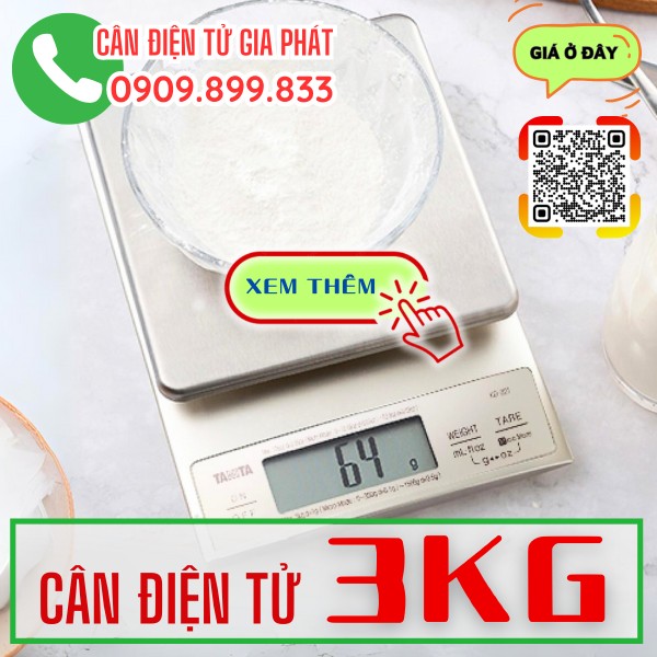 Cân điện tử 3kg
