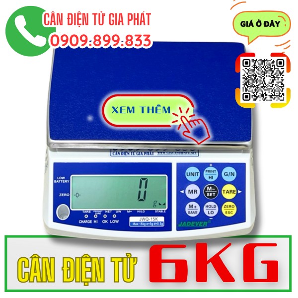 Cân điện tử 6kg