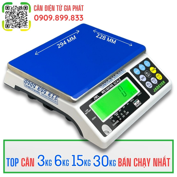 C&acirc;n điện tử 30kg độ ch&iacute;nh x&aacute;c cao