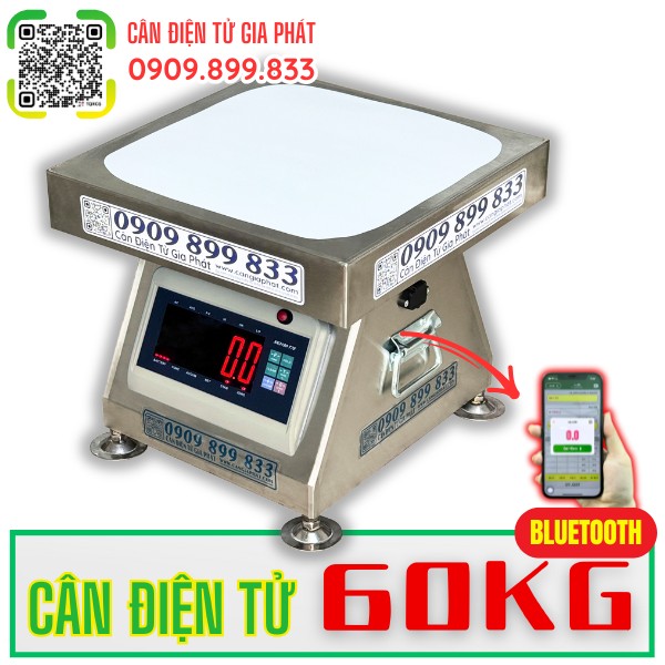 C&acirc;n điện tử 60kg kết nối điện thoại - C&acirc;n Gia Ph&aacute;t