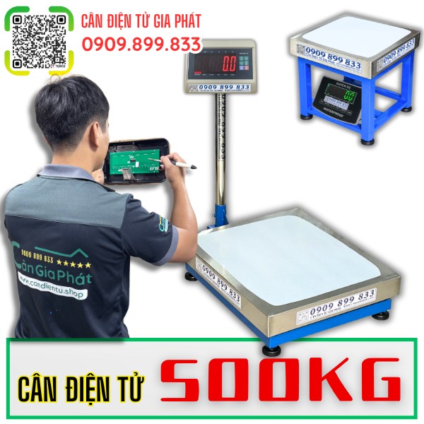 Sửa cân điện tử 500kg Cân Điện Tử Gia Phát