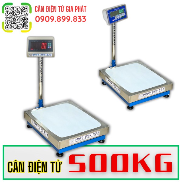Cân bàn điện tử 500kg XK3190-T7E và DS-166SS