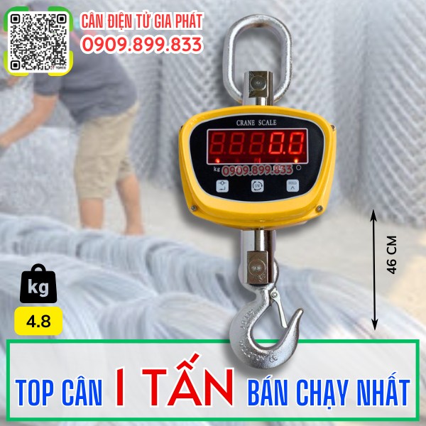 Cân treo điện tử 1 tấn - cân điện tử 1 tấn