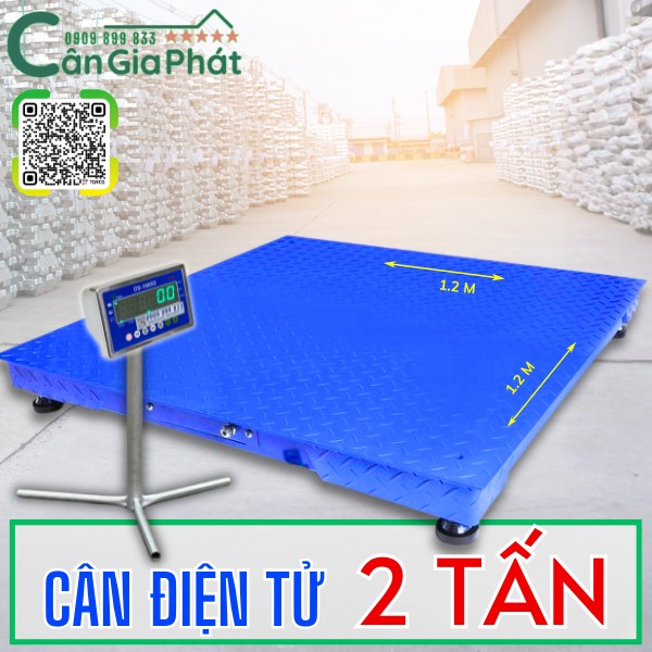 C&acirc;n điện tử 2 tấn - c&acirc;n s&agrave;n 2 tấn DS-166SS