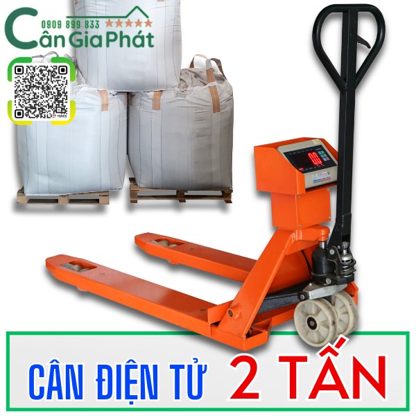 C&acirc;n điện tử 2 tấn - c&acirc;n pallet 2 tấn - c&acirc;n xe n&acirc;ng tay 2 tấn