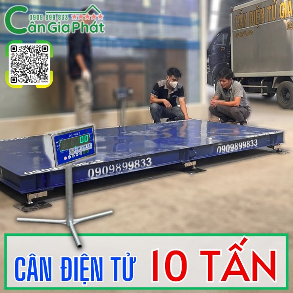 C&acirc;n điện tử 10 tấn - c&acirc;n s&agrave;n điện tử DS-166SS 10 tấn