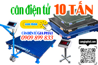 Cân điện tử 10 tấn