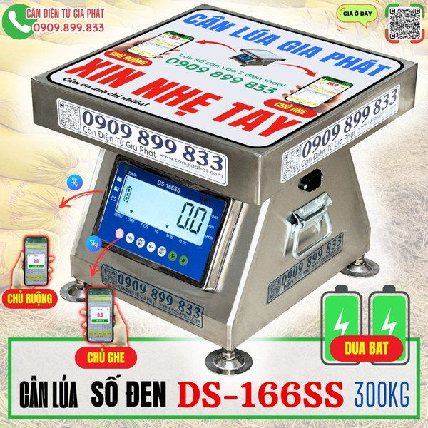 Cân điện tử cân lúa