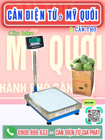 Cân điện tử ở Mỹ Qưới Cần Thơ - Cân Gia Phát