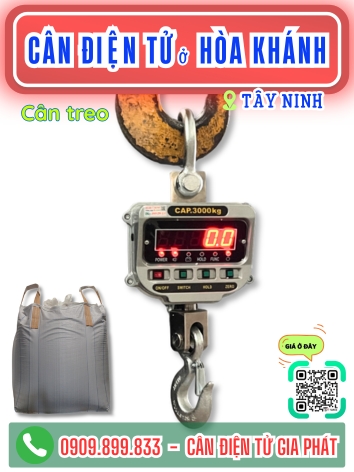 C&acirc;n điện tử ở H&ograve;a Kh&aacute;nh T&acirc;y Ninh - C&acirc;n Gia Ph&aacute;t