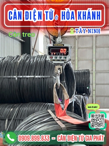 C&acirc;n điện tử ở H&ograve;a Kh&aacute;nh T&acirc;y Ninh - C&acirc;n Gia Ph&aacute;t