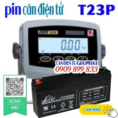 Pin bàn cân điện tử T23P - sửa cân toàn quốc
